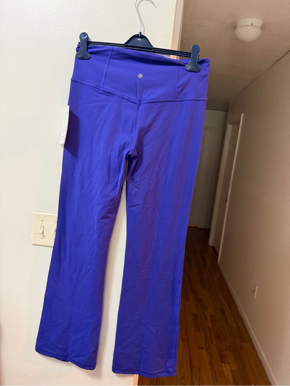 Athleta Purple Flare Leggings